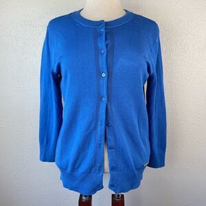 Ellen Tracy Button Down Cardigan Sweater Size M EUC